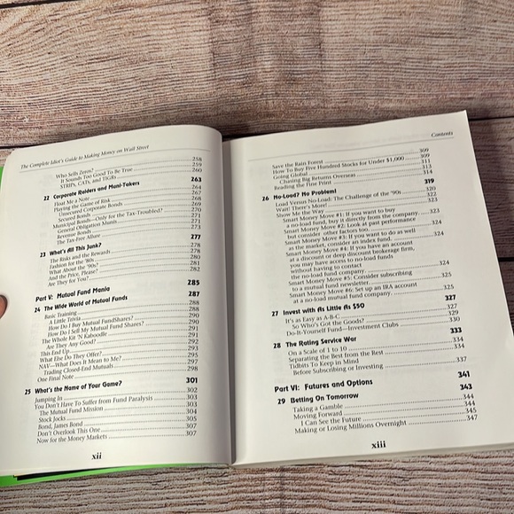Vintage Book 1994 - The complete idiots guide to making money on Wall Street - Picture 16 of 17